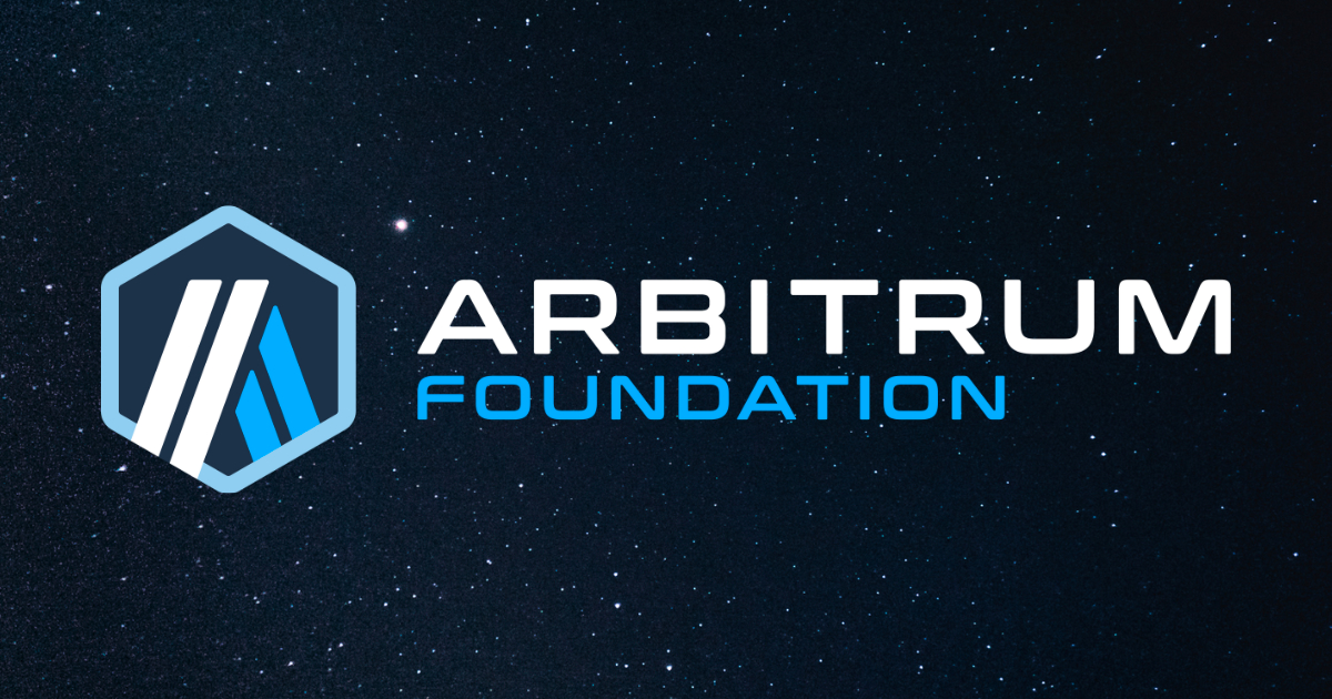 Logo of Arbitrum Foundation who partnered with Fracton Ventures to expand its Ethereum Layer2 ecosystem